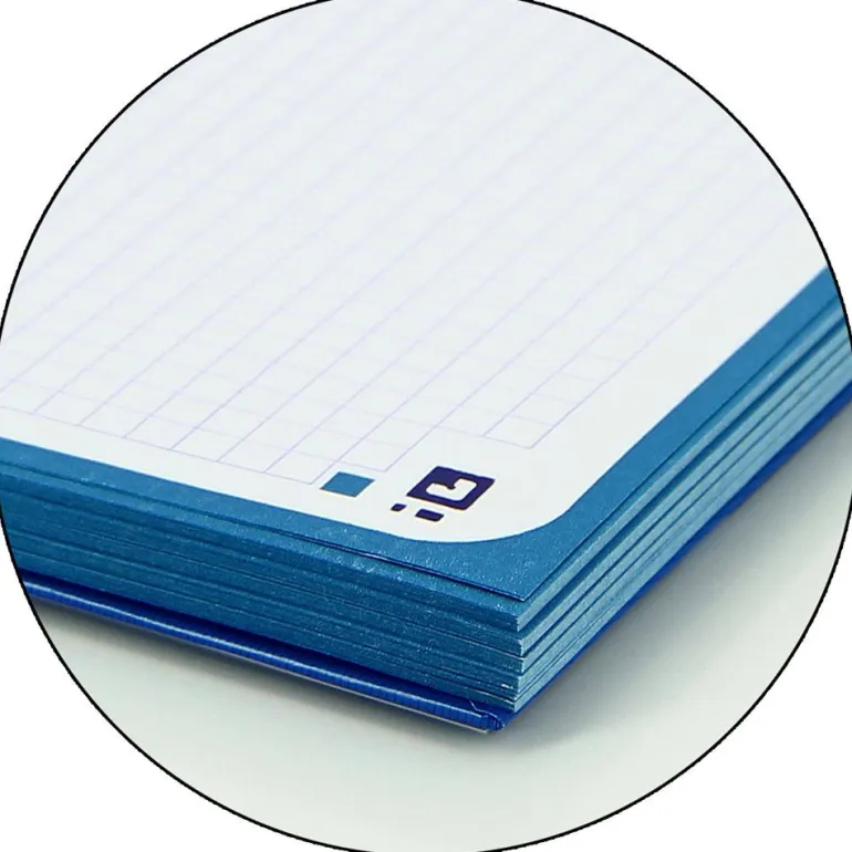 Bloc A4 azul marino cuadro 5mm. 80 hojas Europeanbook