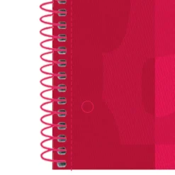 Bloc A4 rojo cuadro 5mm. 80 hojas Europeanbook