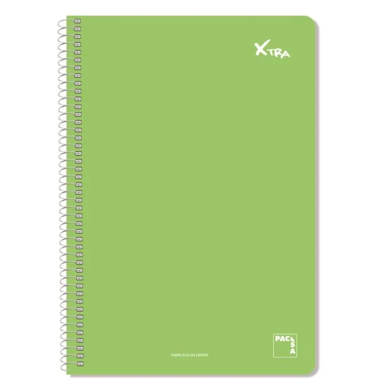Bloc folio raya horizontal. 80 hojas tapa dura Xtra colores surtidos