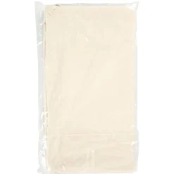 Bolsa saco algodón color natural claro 37x41cm