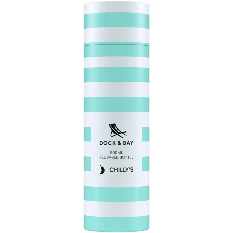 Botella Chilly inox Dock and Bay menta 500ml