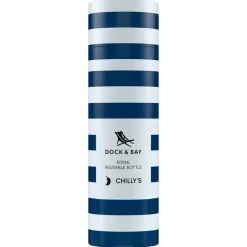 Botella Chilly inox Dock and Bay navy 500ml.
