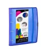 Carpebloc folio azul 4 anillas 35mm. PP Dune XXL con recambio