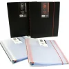 Carpeta A4 50 fundas extraíbles color negro Index