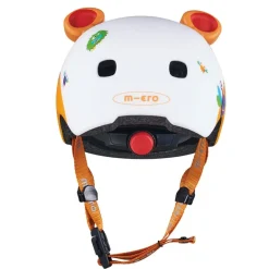 Casco Micro monstruos 3D talla M con Led trasera
