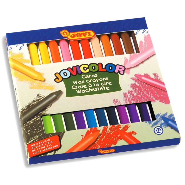 Cera 24 colores Jovicolor