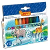 Cera triangular 12 colores Jovi Triwax
