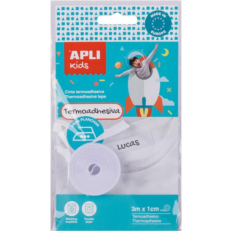 Cinta termoadhesiva para ropa 10mmx3m
