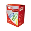 Clips de colores 100 unidades 32mm Apli