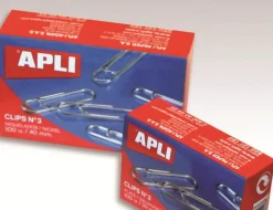 Clips labiados número 2 10 cajas de 100 unidades Apli