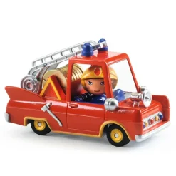 Coche metal bomberos Crazy Motors Little Fire Truck escala 1:43