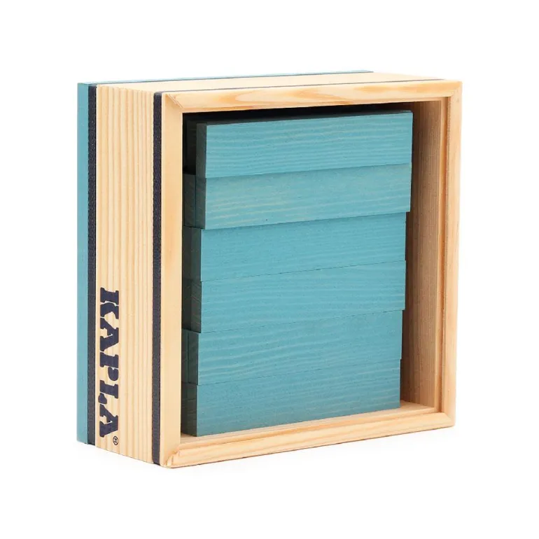 Construcción Kapla caja 40 piezas azul claro