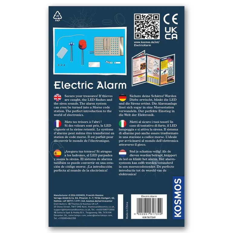 Construye tu alarma electrónica