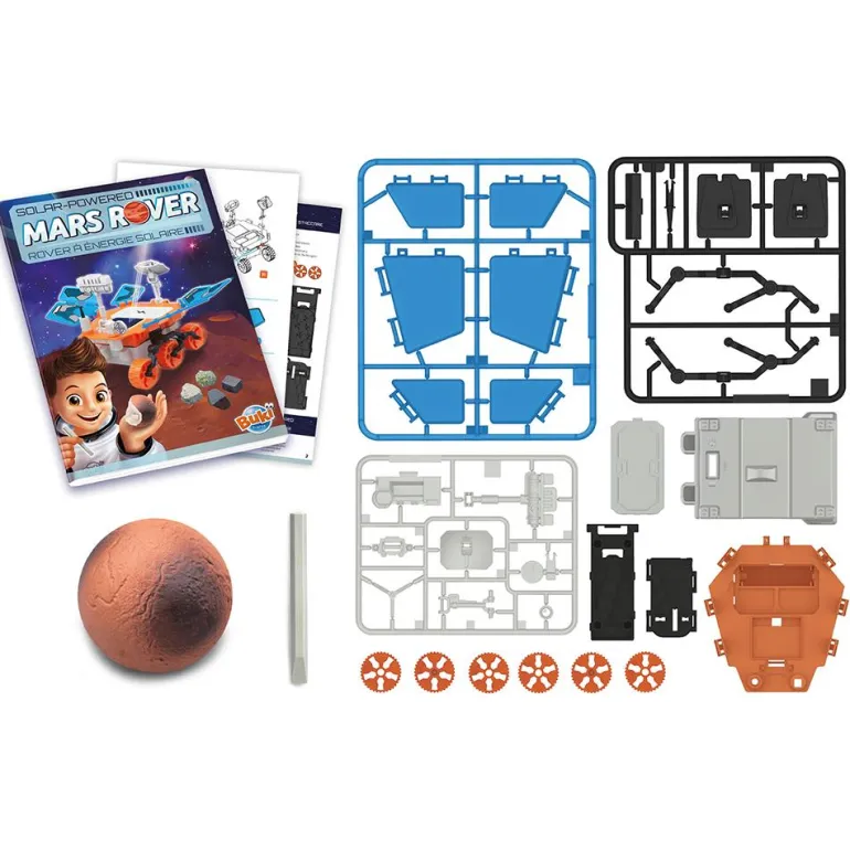Construye vehículo espacial Mars Rover solar