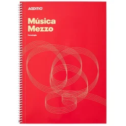 Cuaderno de música Additio Mezzo