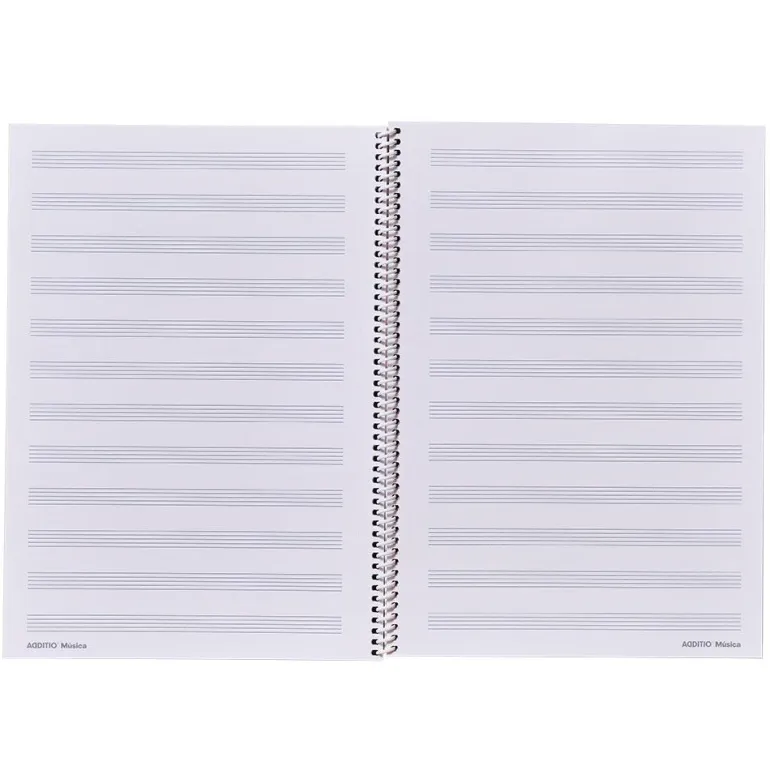 Cuaderno de música Additio Mezzo