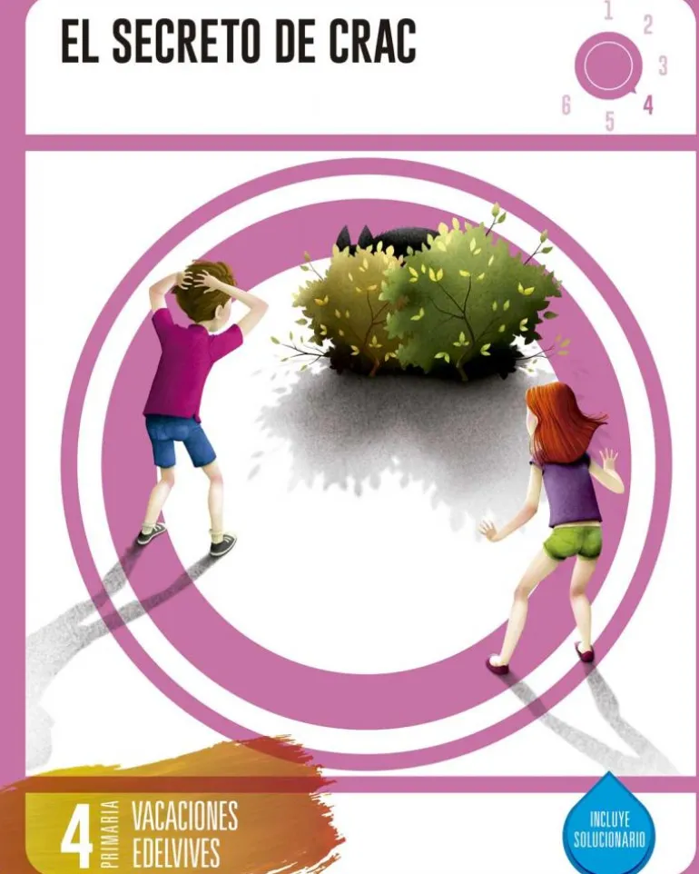 Cuaderno de Vacaciones- 4º Primaria- El Secreto de Crac