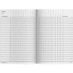 Cuaderno memo notas