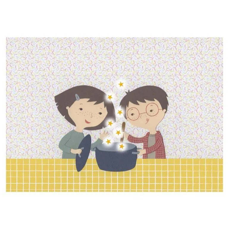 Cuento Kamishibai Mini: Cósimo y Cósima (Serie A4 Family)
