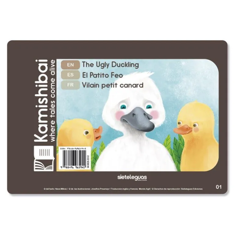 Cuento Kamishibai Mini: El Patito Feo (Serie A4 Family)