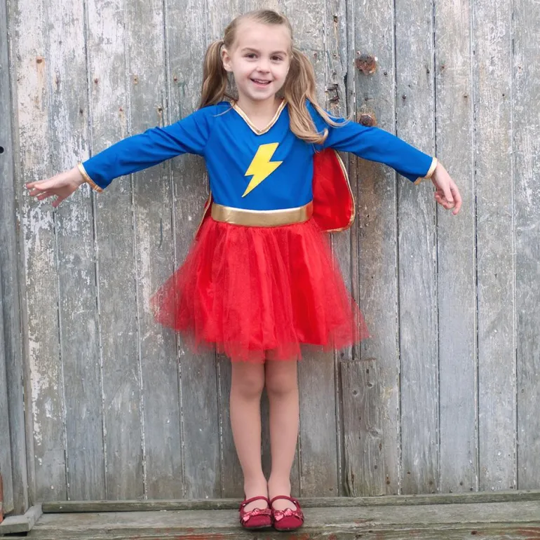Disfraz superheroína 5-6 años