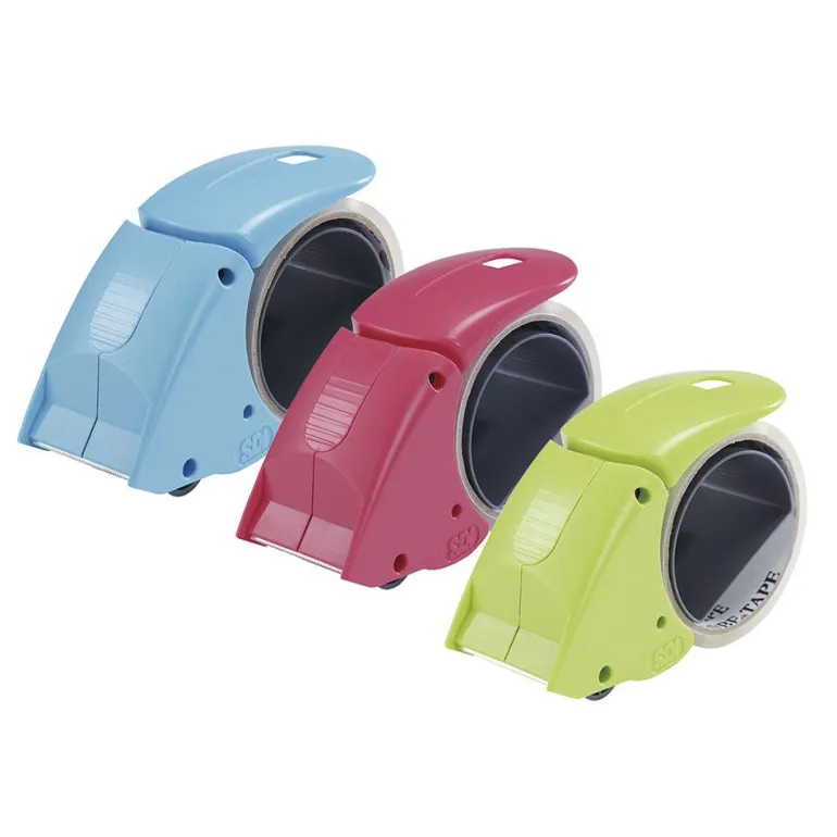 Dispensador de cinta de embalaje color surtido