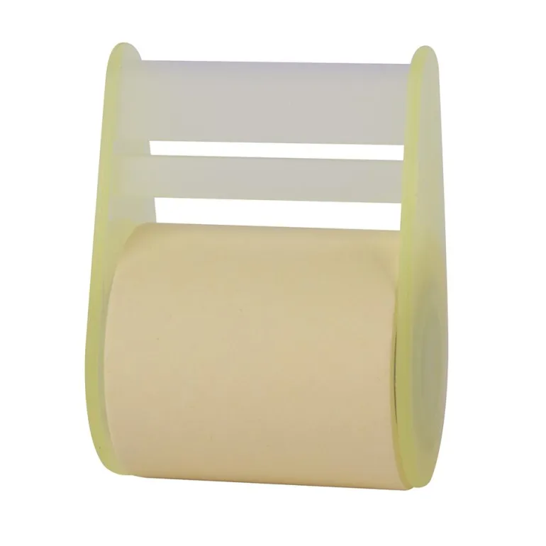 Dispensador notas adhesivas amarillo 50mm x 8m