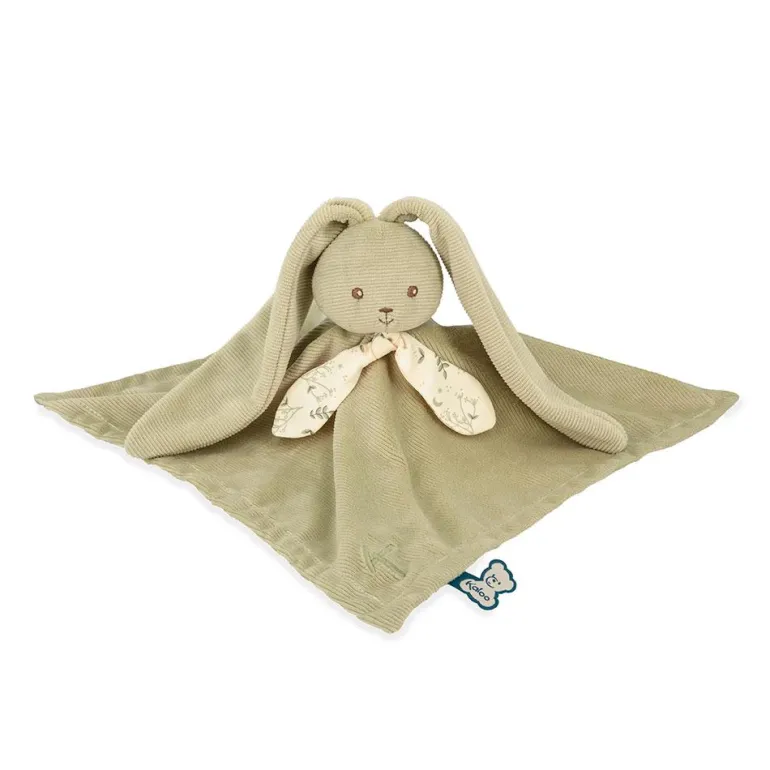 Doudou conejito verde