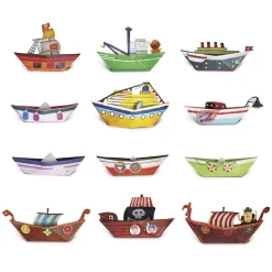 Easy origami barcos