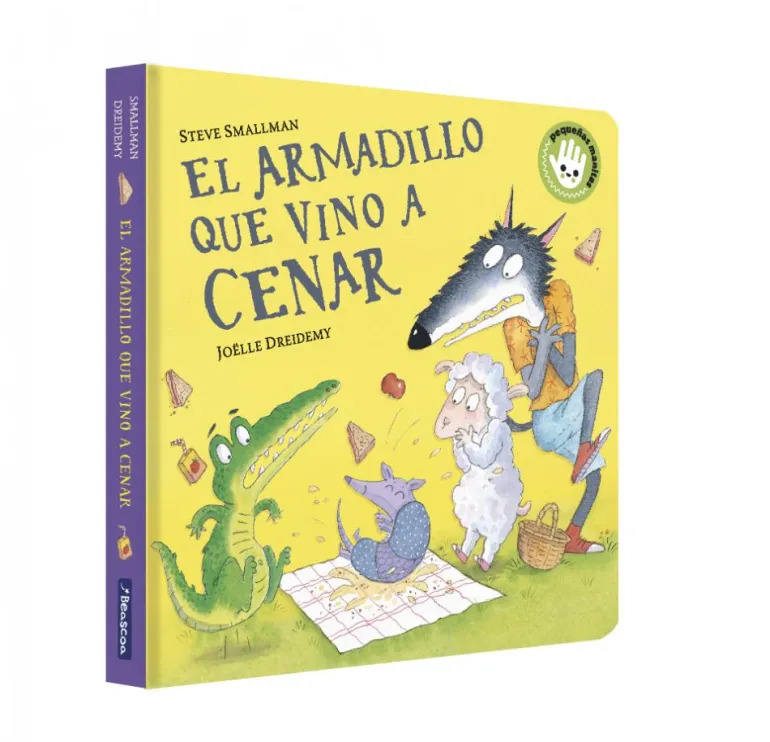 El armadillo que vino a cenar (La ovejita que vino a cenar. Libro de cartón)