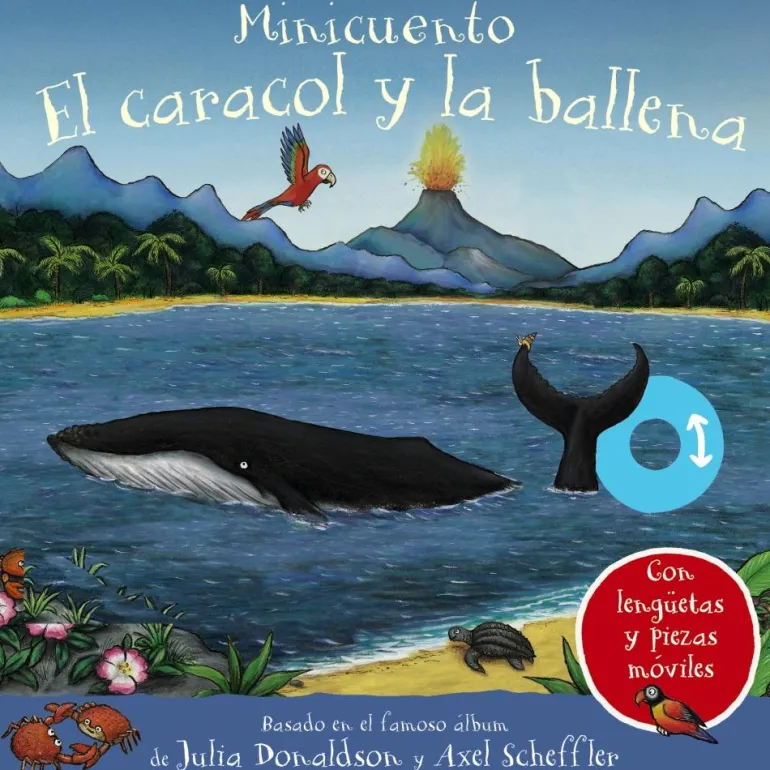 El caracol y la ballena. Minicuento
