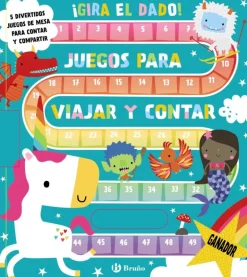 ¡Gira el dado! Juegos para viajar y contar