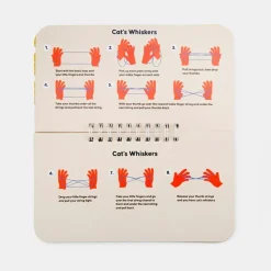Goma elástica para mano Cat´s Cradle con bloc de juegos modelo surtido