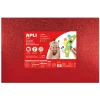 Goma Eva purpurina color surtido 60x40cm 2mm grosor 5 hojas