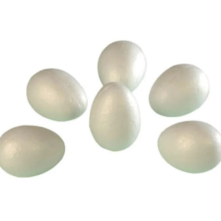 Huevos de poliestireno 20 unidades