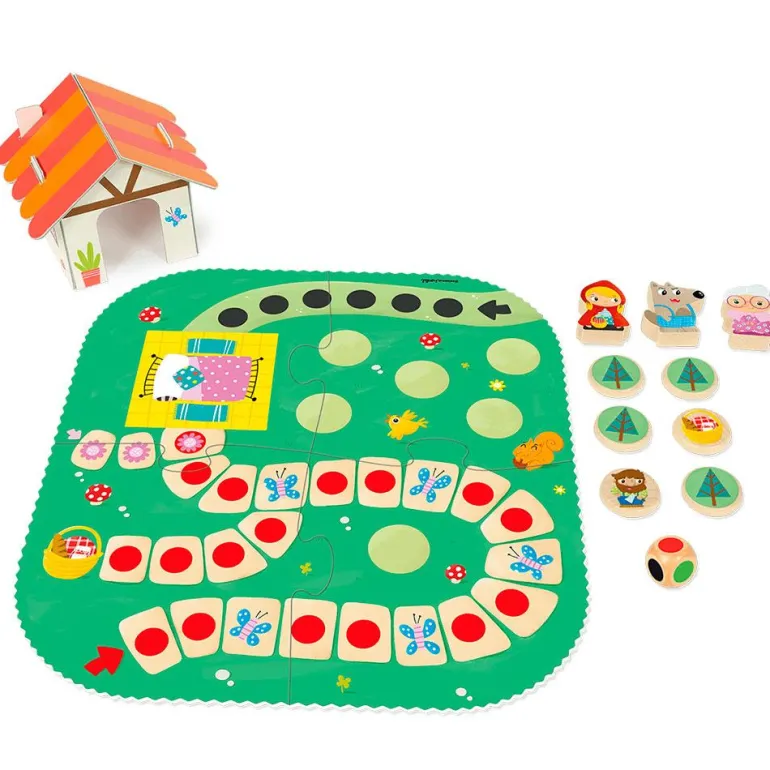 Juego cooperativo Caperucita Roja