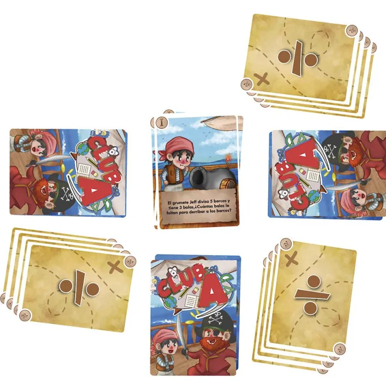 Juego de cartas Jeff el grumete Club A