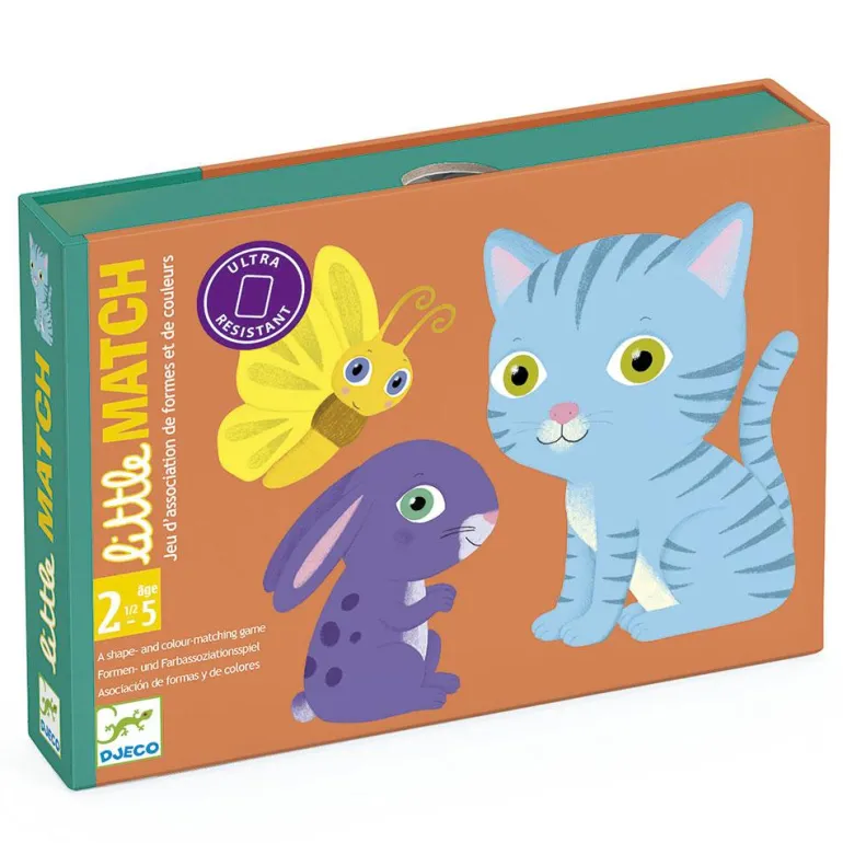 Juego de cartas Little Match colores y formas