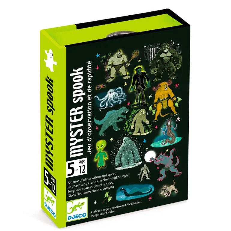Juego de cartas Myster Spook
