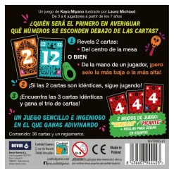 Juego de cartas Trío