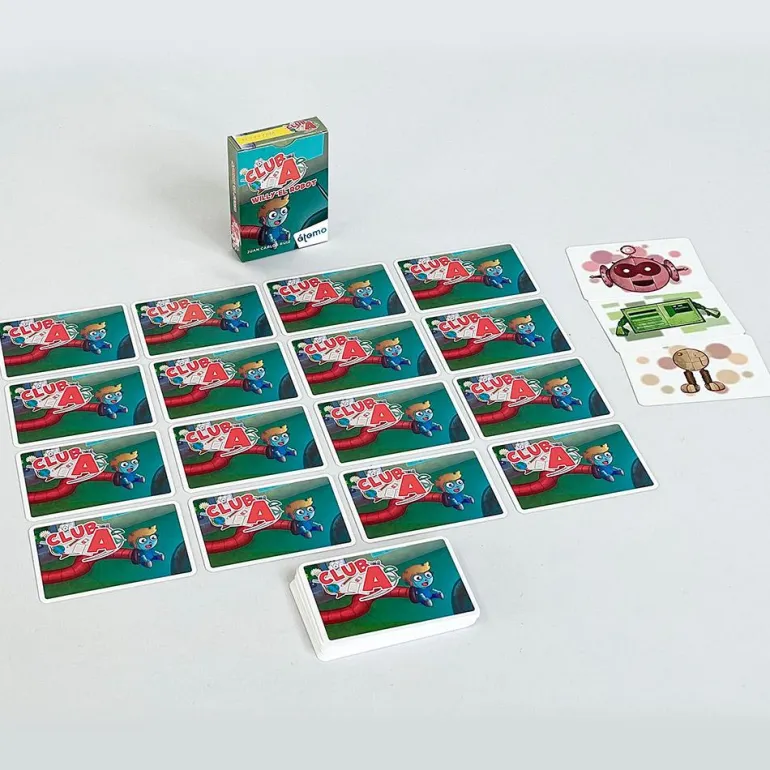 Juego de cartas Willy el robot Club A