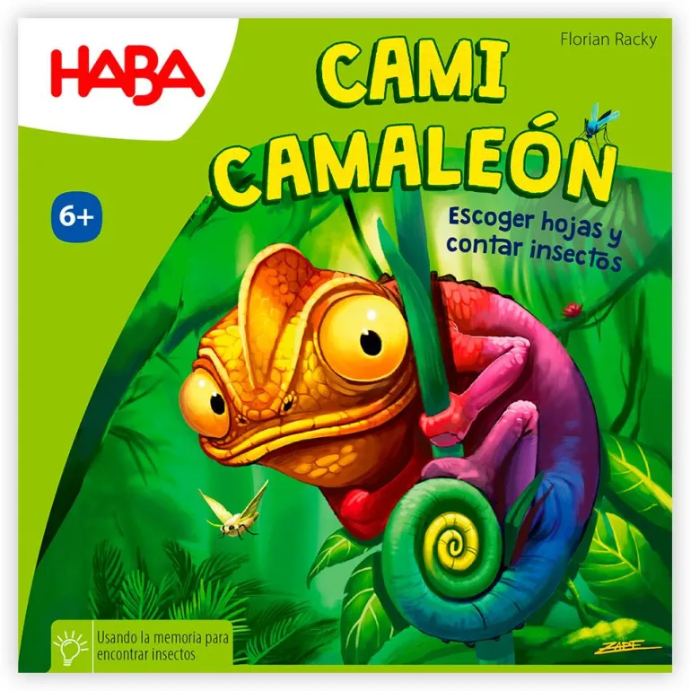 Juego de memoria Cami camaleón