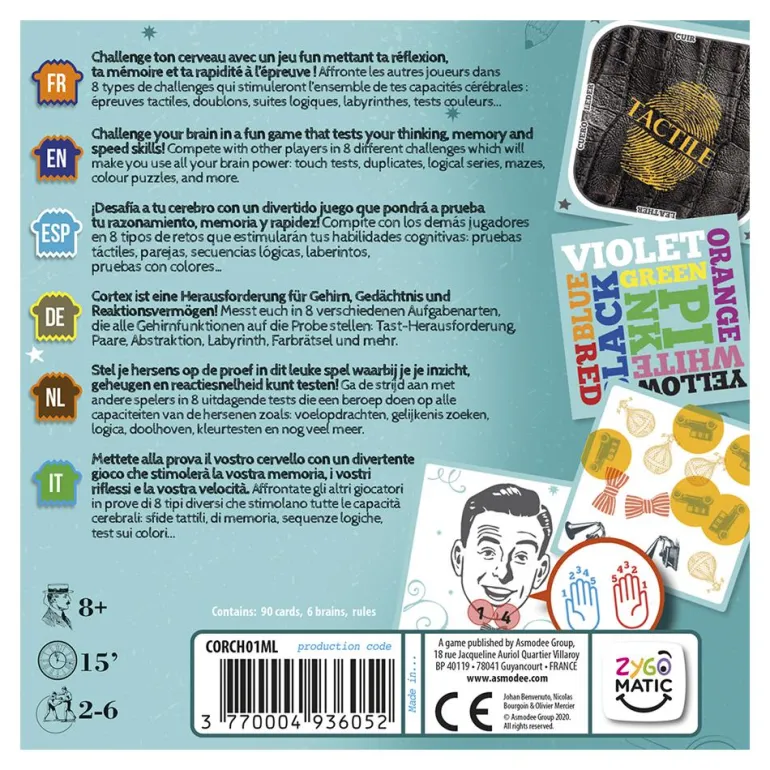 Juego de mesa Cortex Challenge