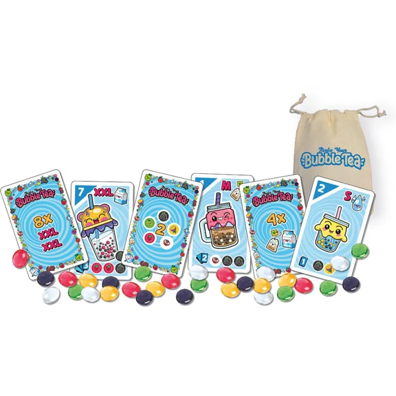 Juego de mesa Make your bubble tea