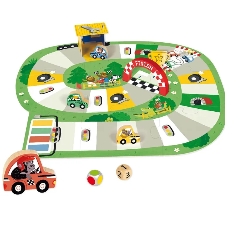 Juego de mesa Mi primera carrera