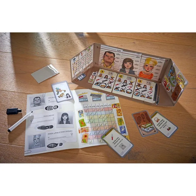 Juego de mesa The key: Sabotaje en el parque de atracciones