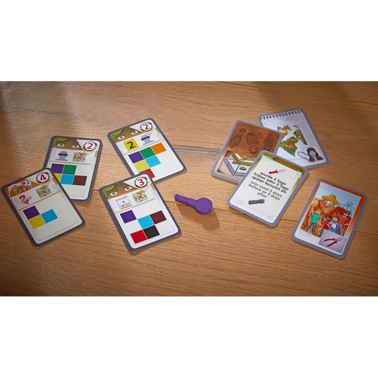 Juego de mesa The key: Sabotaje en el parque de atracciones