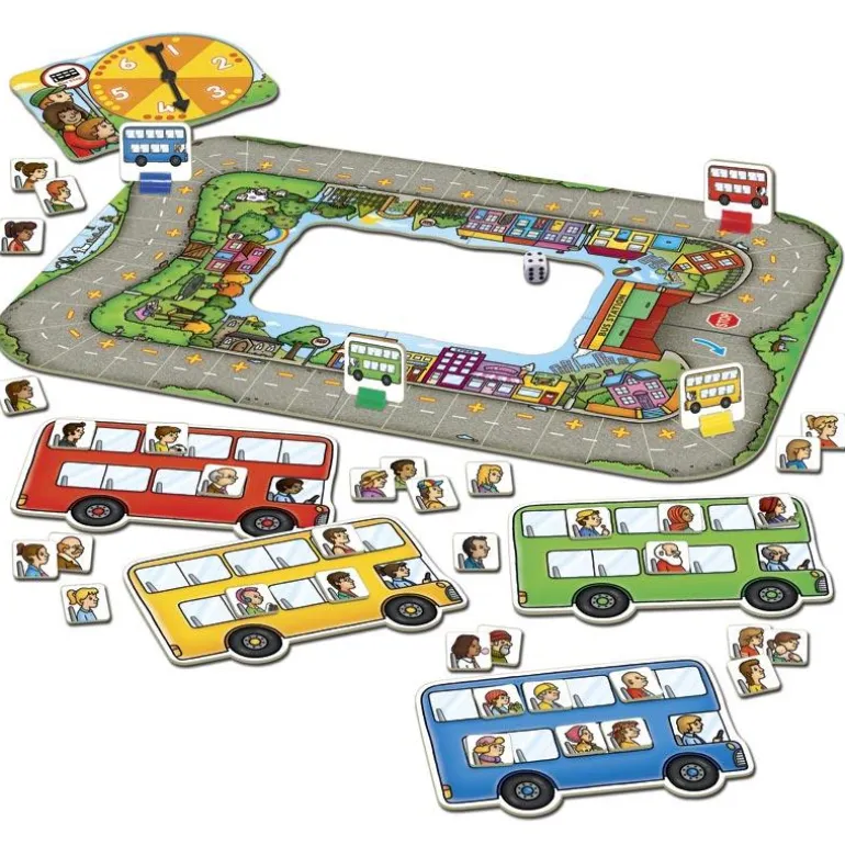 Juego para sumar y restar Bus Stop