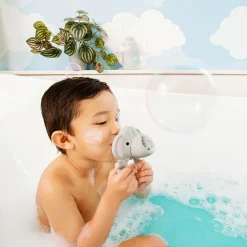 Juguete de baño Elefante soplador de pompas
