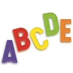 Letras mayúsculas magnéticas